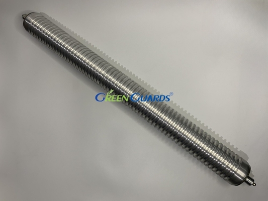 Rasenmäher-Roller 22 "Grooved bearbeitet Aluminium G068614 passt Jacobsen Walking Grünmäher