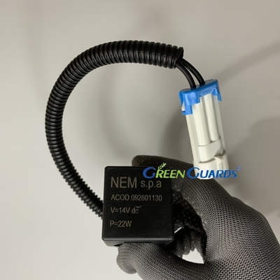 Grünmäher Teile Grünmäher Rückklappventil Solenoid-Kit GTCA14065 passt Deere Grünmäher