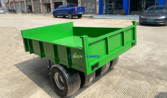 OEM 3-10 Tonnen PTO-getriebener hydraulischer landwirtschaftlicher Abwässeranhänger, Kapazität 210*160*30cm, mit Reifenkern