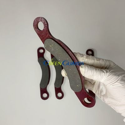 Rasenmäher zerteilt Alligatorgebrauchsfahrzeuge GTCA21643 Bremsbelag-Kit Front Fitss XUV865R