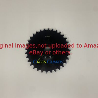 Rasenmäher-Ersatzteile Doppelkettenrad 32 Zähne & 12 Zähne G210407 Passend für Millcreek 3100/3200 Turf Tiger Streuer