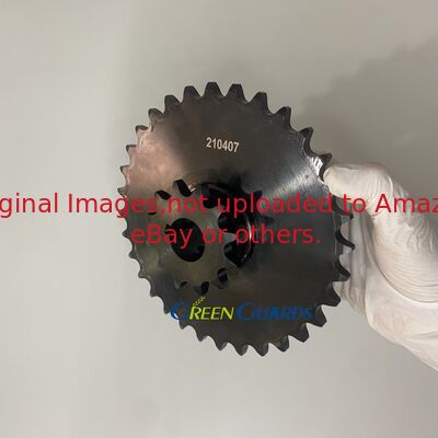 Rasenmäher-Ersatzteile Doppelkettenrad 32 Zähne & 12 Zähne G210407 Passend für Millcreek 3100/3200 Turf Tiger Streuer