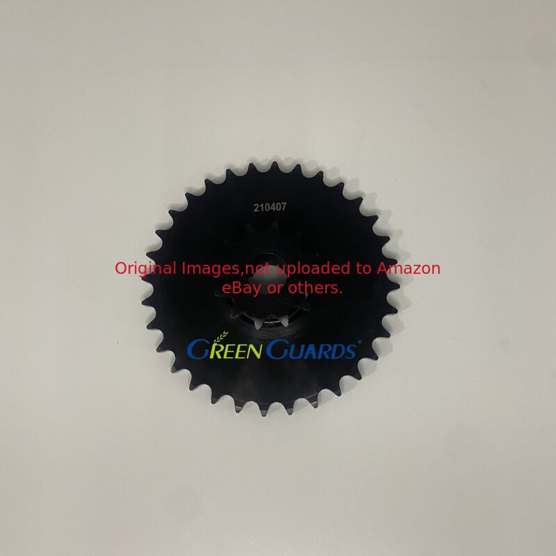 Rasenmäher-Ersatzteile Doppelkettenrad 32 Zähne & 12 Zähne G210407 Passend für Millcreek 3100/3200 Turf Tiger Streuer